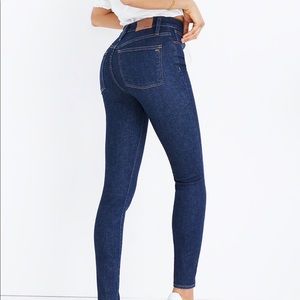 Madewell high rise cropped skinny jeans